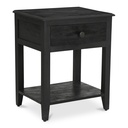 Corrine Nightstand Antique Black - 1