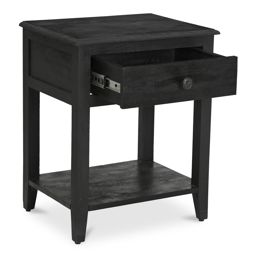 Corrine Nightstand Antique Black - 2