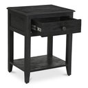 Corrine Nightstand Antique Black - 2