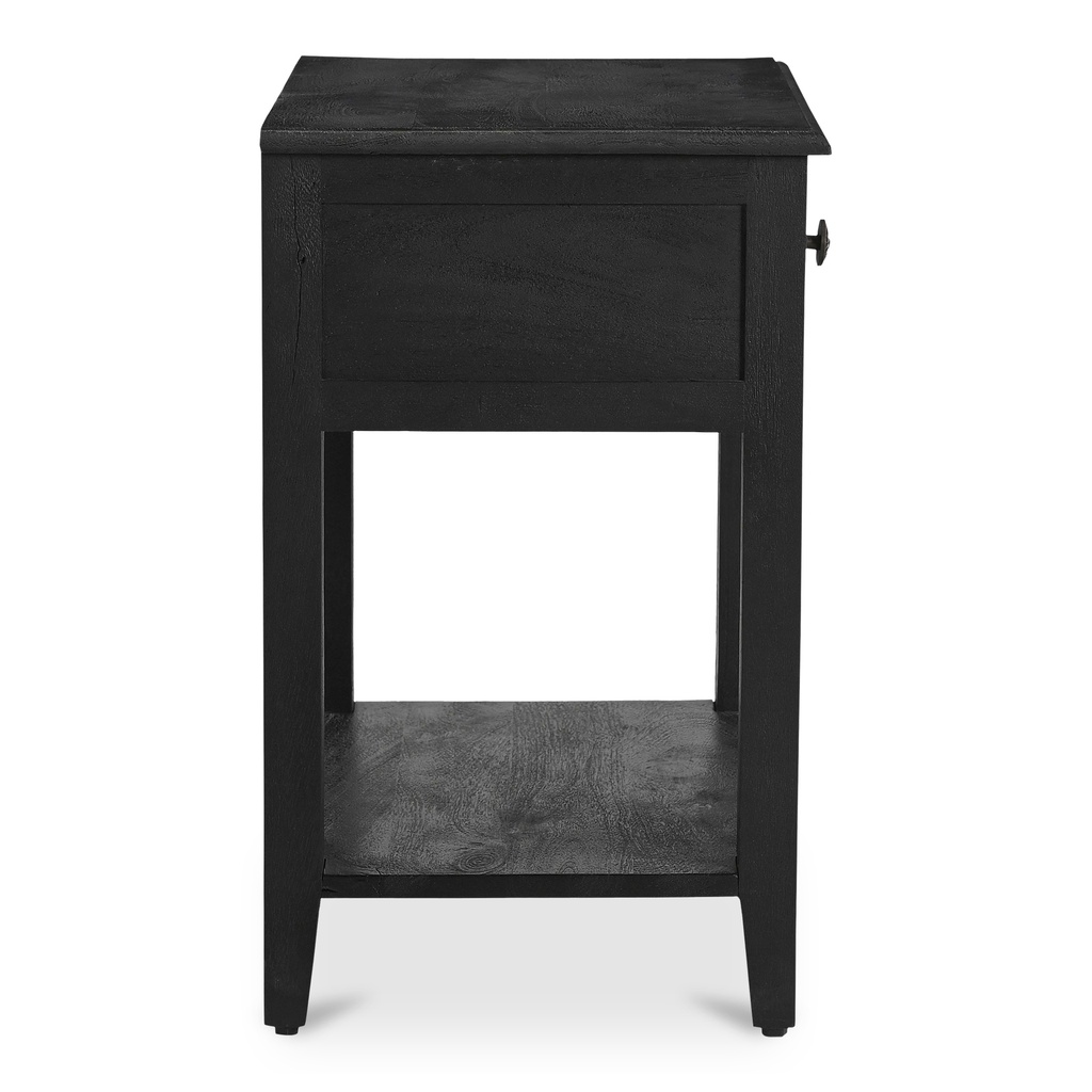 Corrine Nightstand Antique Black - 4