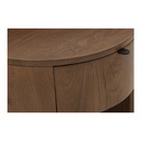 Theo One Drawer Nightstand Brown - 6