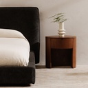 Theo One Drawer Nightstand Brown - 8