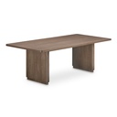 Round Off Small Dining Table Walnut Brown - 1