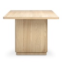Round Off Small Dining Table Natural Oak - 2