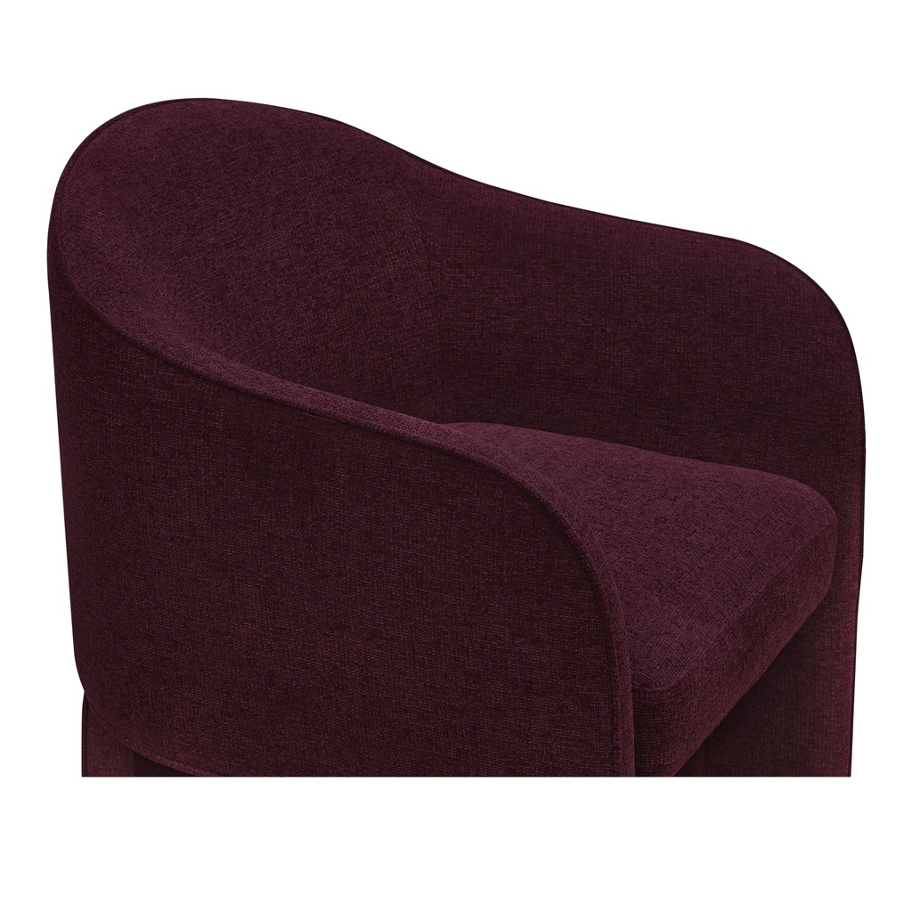 Clara Dining Chair Plum - 4