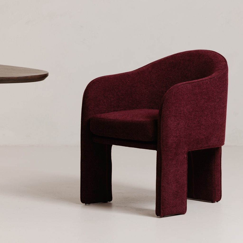 Clara Dining Chair Plum - 5