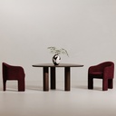 Clara Dining Chair Plum - 6