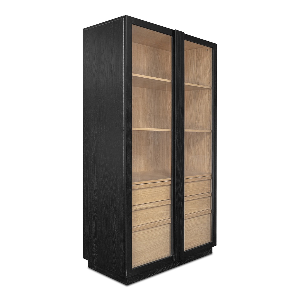 Charlotte Tall Cabinet Black - 1