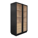 Charlotte Tall Cabinet Black - 1