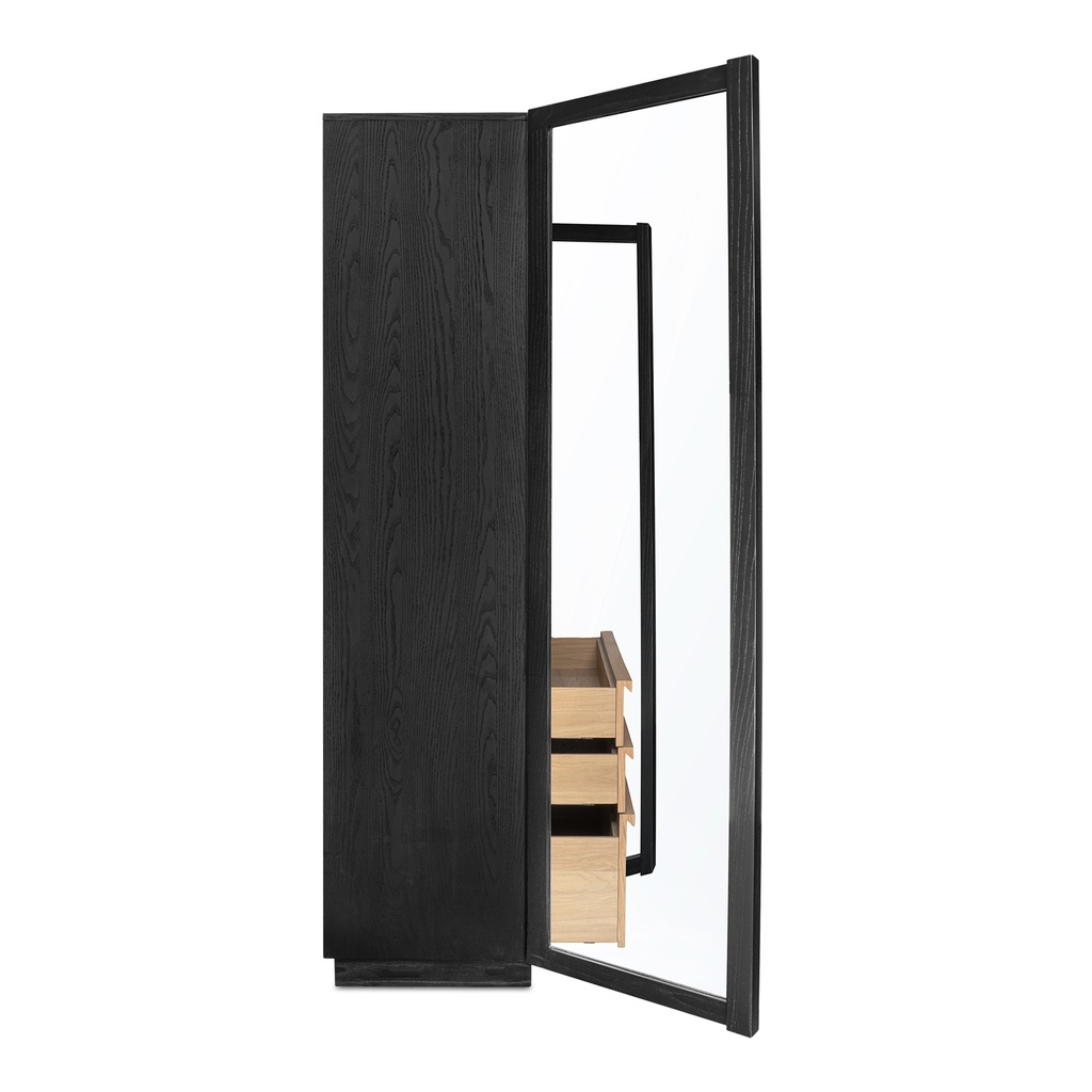 Charlotte Tall Cabinet Black - 6