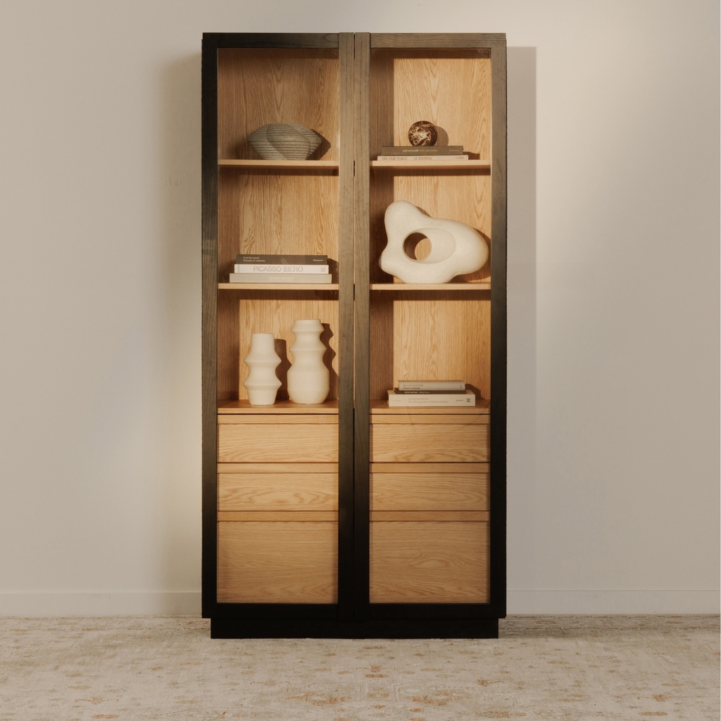 Charlotte Tall Cabinet Black - 14