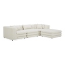 Lowtide Lounge Modular Sectional Warm White - 1
