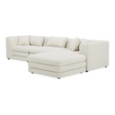 Lowtide Lounge Modular Sectional Warm White - 4