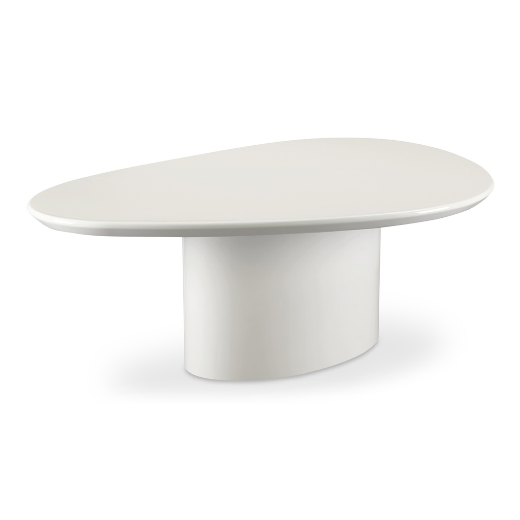Eden Coffee Table Ivory Lacquer - 1