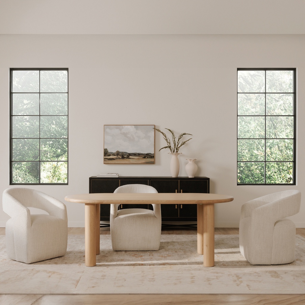 Milo Small Dining Table Oak - 8