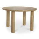 Milo Round Dining Table Oak - 1