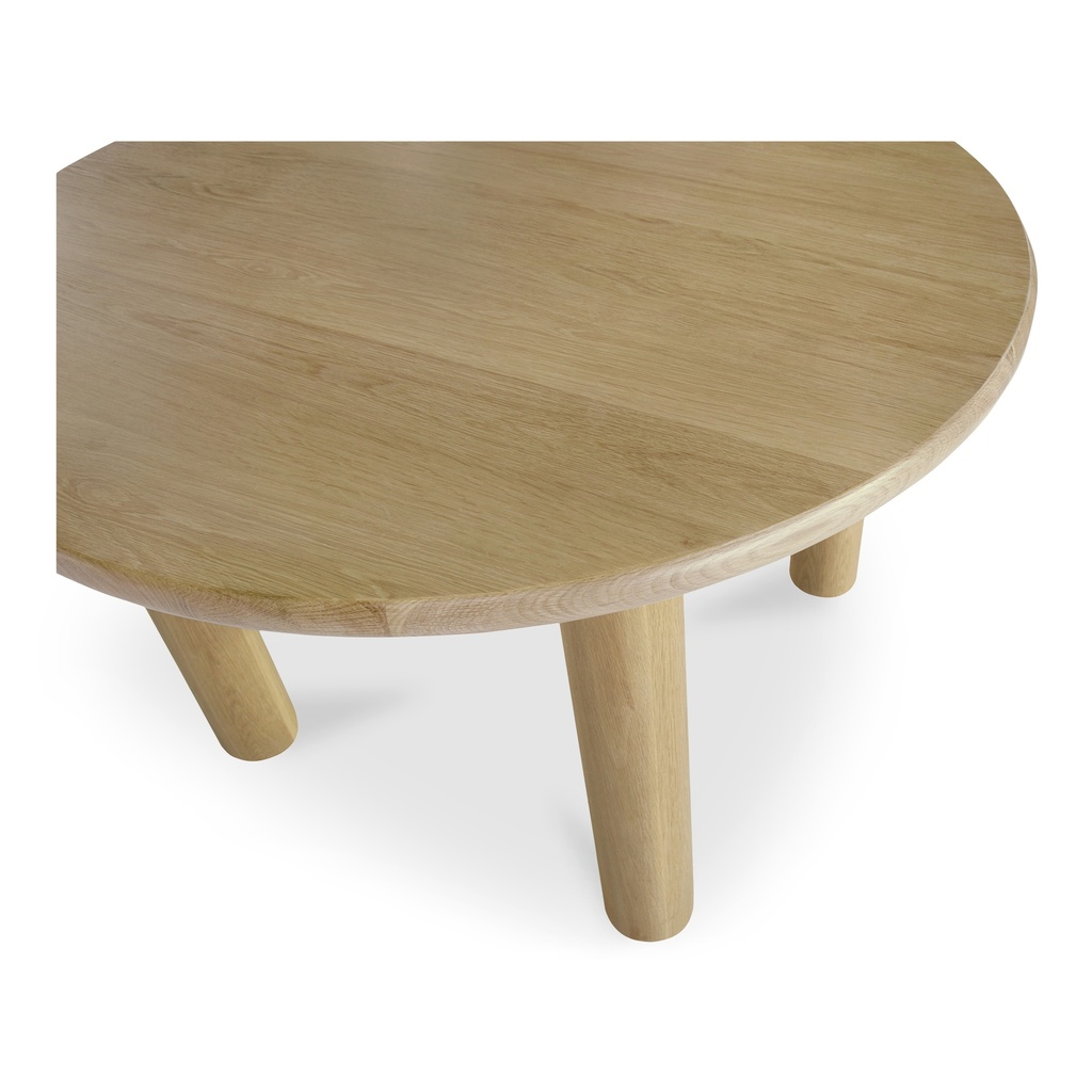 Milo Round Dining Table Oak - 5