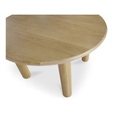 Milo Round Dining Table Oak - 5