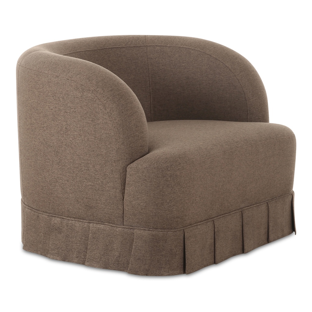Maren Swivel Chair Brown - 1