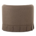 Maren Swivel Chair Brown - 3