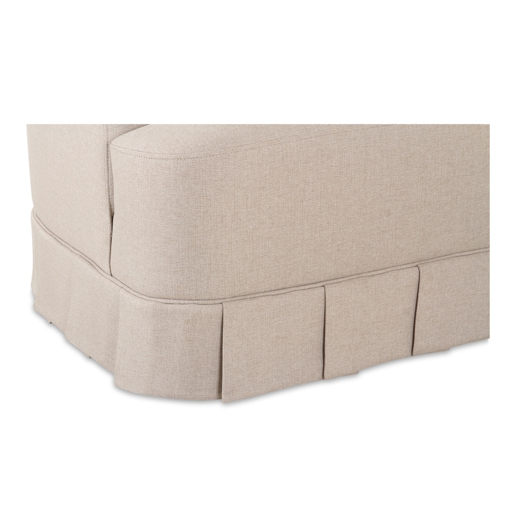 Maren Swivel Chair Beige - 6