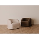 Maren Swivel Chair Beige - 8