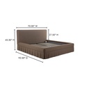 Maren Queen Bed Brown - 12