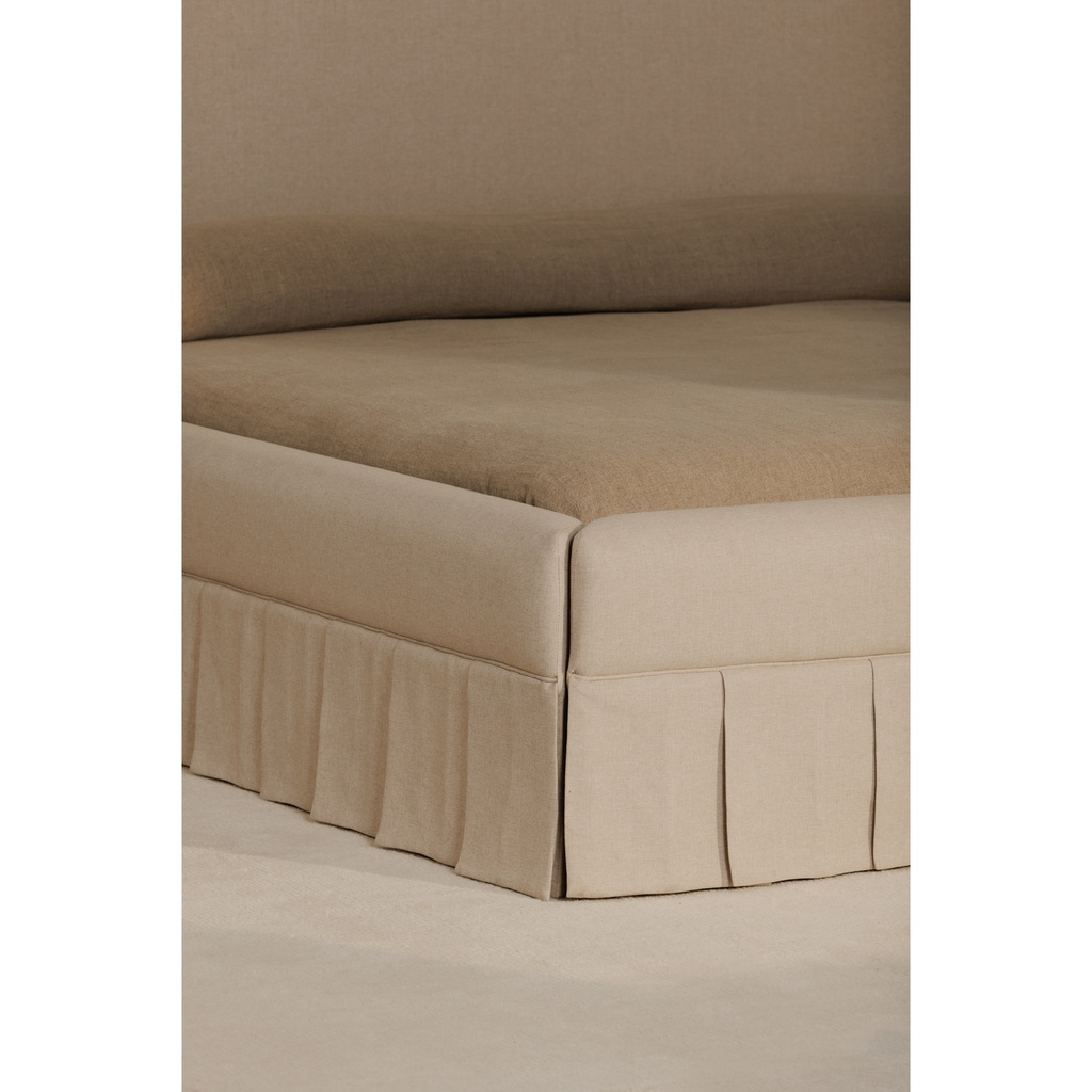Maren Queen Bed Beige - 10