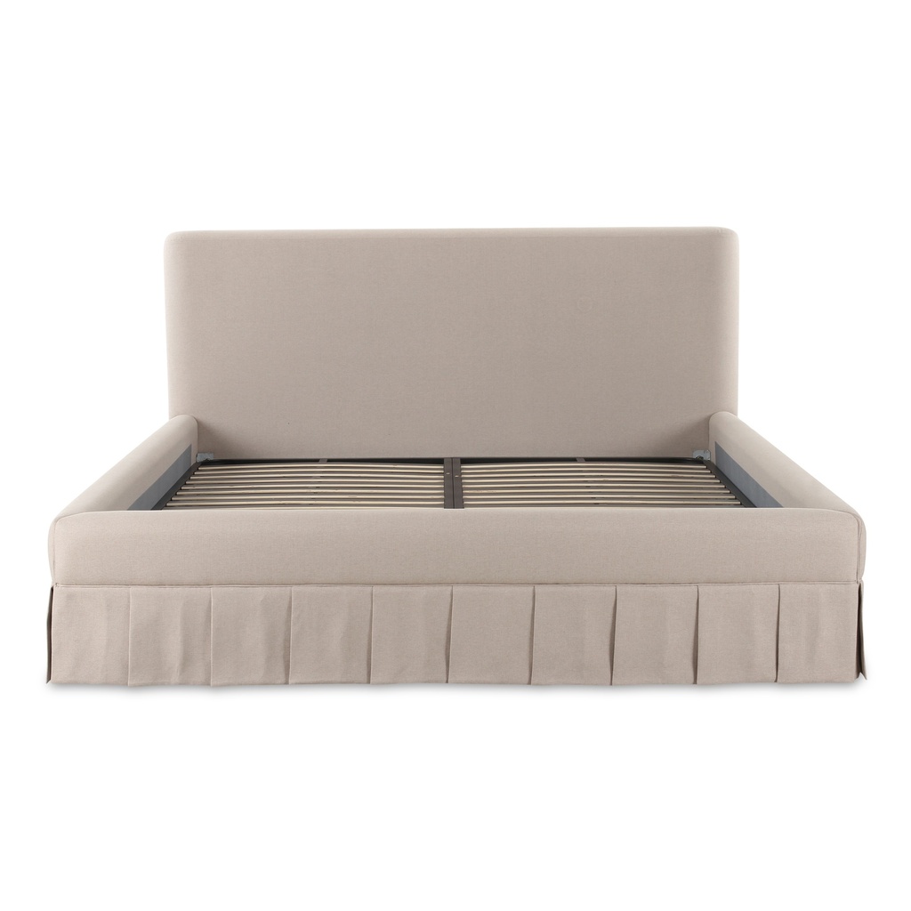 Maren King Bed Beige - 2