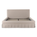 Maren King Bed Beige - 2
