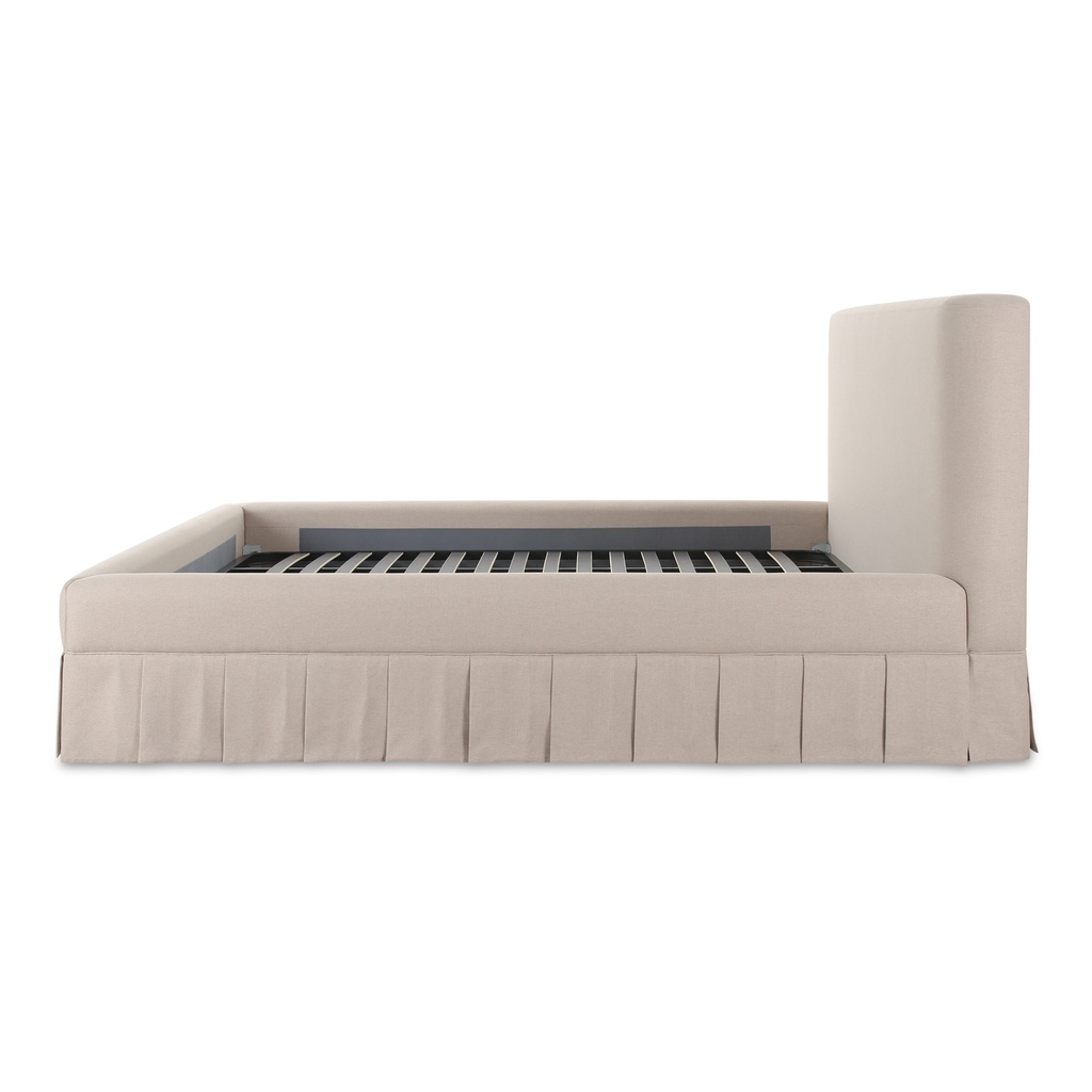 Maren King Bed Beige - 4