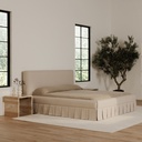 Maren King Bed Beige - 11