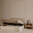 Joan Queen Storage Bed Cream - 13