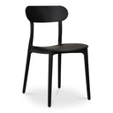 Kent Outdoor Dining Chair Black - Set Of Two - 1