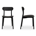 Kent Outdoor Dining Chair Black - Set Of Two - 2