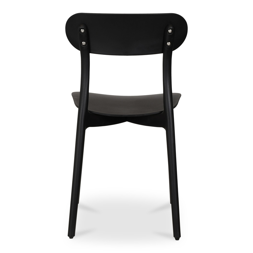 Kent Outdoor Dining Chair Black - Set Of Two - 4