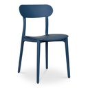 Kent Outdoor Dining Chair Navy - Set Of Two - 1