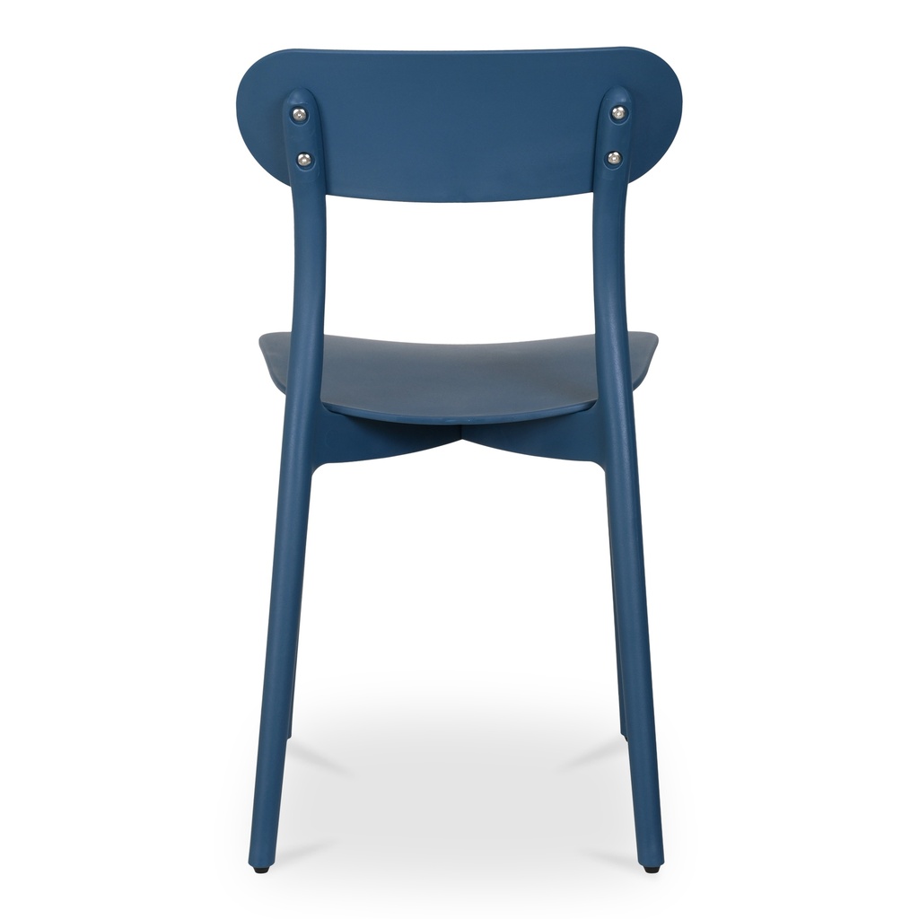 Kent Outdoor Dining Chair Navy - Set Of Two - 4