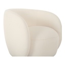 Rae Outdoor Accent Chair Cream - 4
