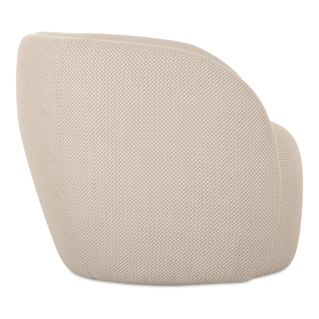 Rae Outdoor Accent Chair Beige Check - 2