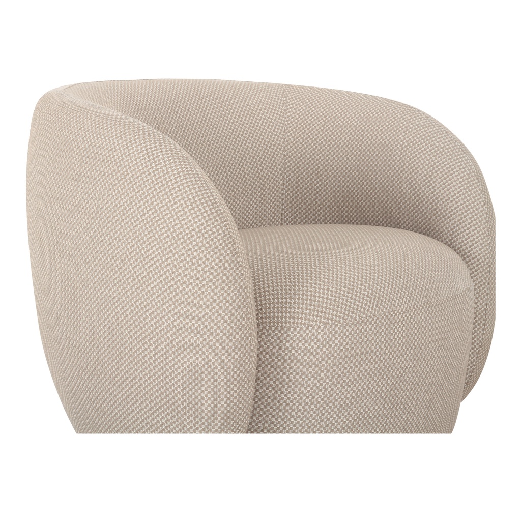 Rae Outdoor Accent Chair Beige Check - 4