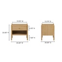 Billy Nightstand Natural - 12