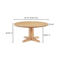 Charles Dining Table Natural - 10