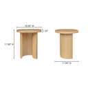 Louise Accent Table Natural - 9