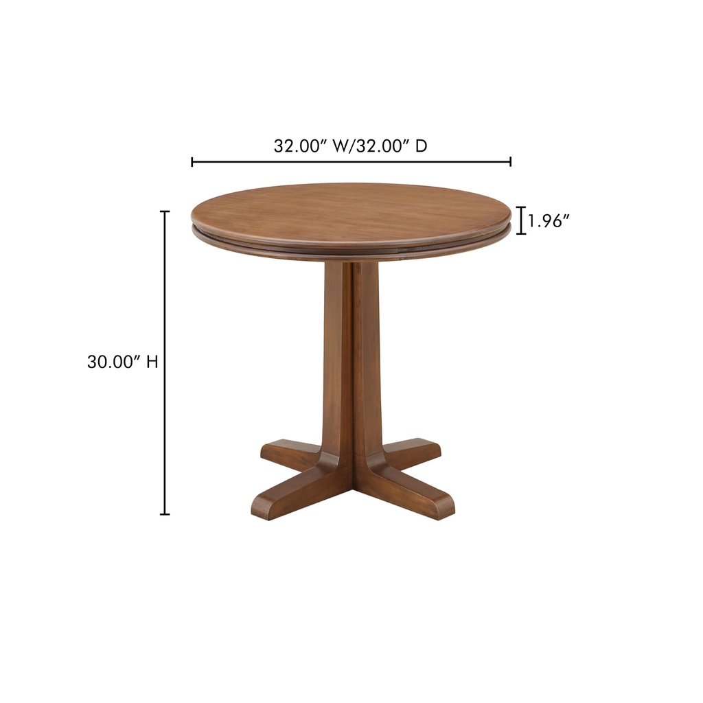 Charles Cafe Table Brown - 6