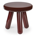 Joy Accent Table Deep Red Lacquer - 2