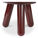 Joy Accent Table Deep Red Lacquer - 4