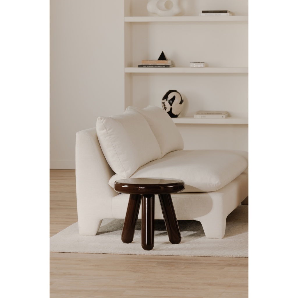 Joy Accent Table Deep Red Lacquer - 7