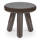 Joy Accent Table Dark Brown Lacquer - 1