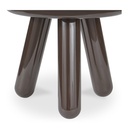 Joy Accent Table Dark Brown Lacquer - 4